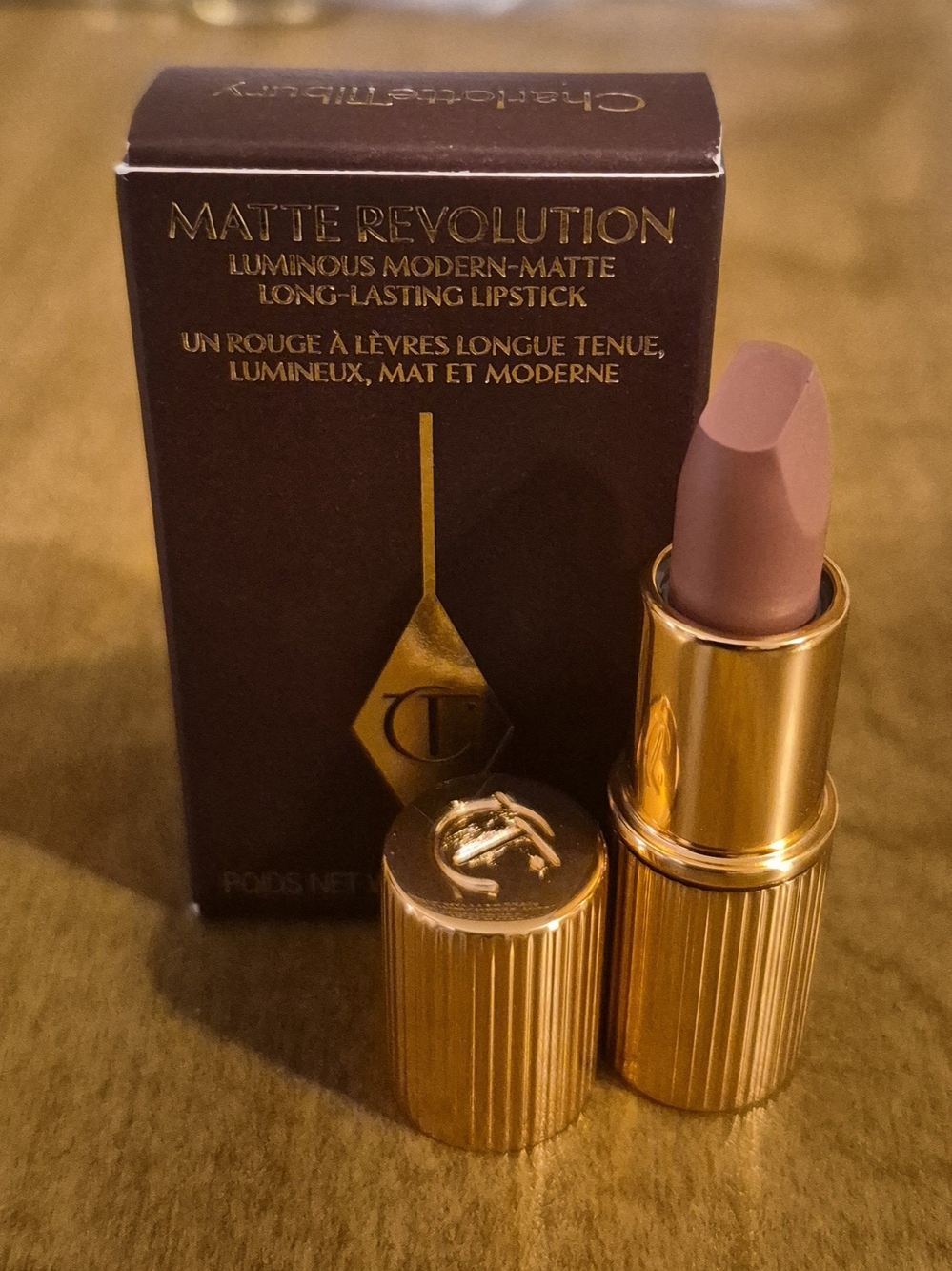 Charlotte Tilbury Revolution Long-Lasting Lipstick Pillow Talk Luxury Travel